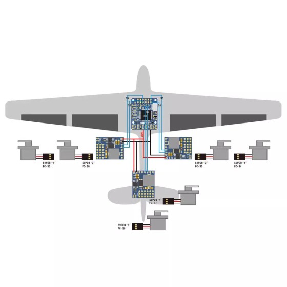 Original Matek PDB With BEC 5.5-36V to 5-8.2V Flight Controller for Drones High Quality Accessories